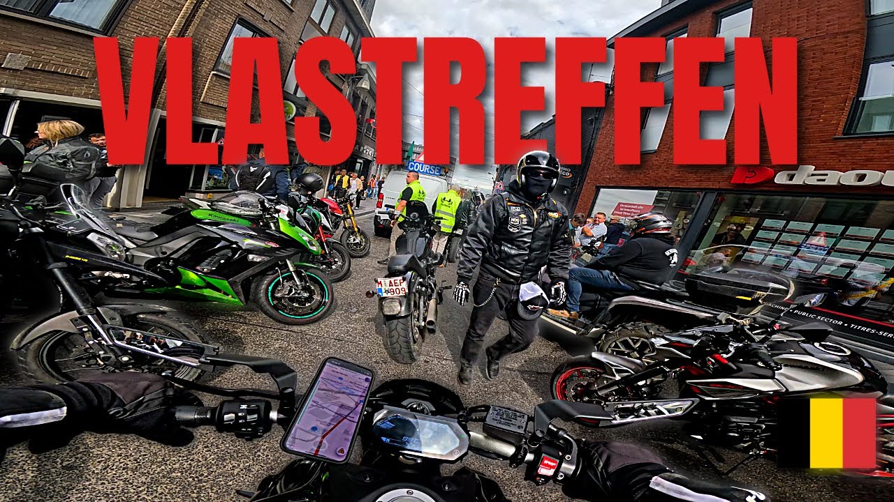 UNE BALADE AVEC 4000 MOTARDS ! 🏍️​VLASTREFFEN 2025 🇧🇪​
