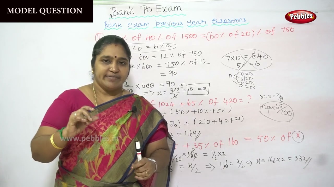 Bank PO Preparation In Tamil I Model Question - 4 |  How to Start Preparing for Exams | Part-93