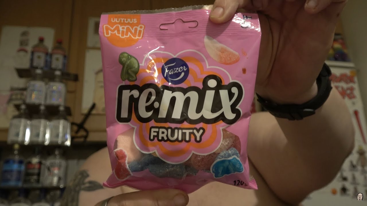 Hampaaton läski syö: Osa 4315 - Fazer re-mix Fruity