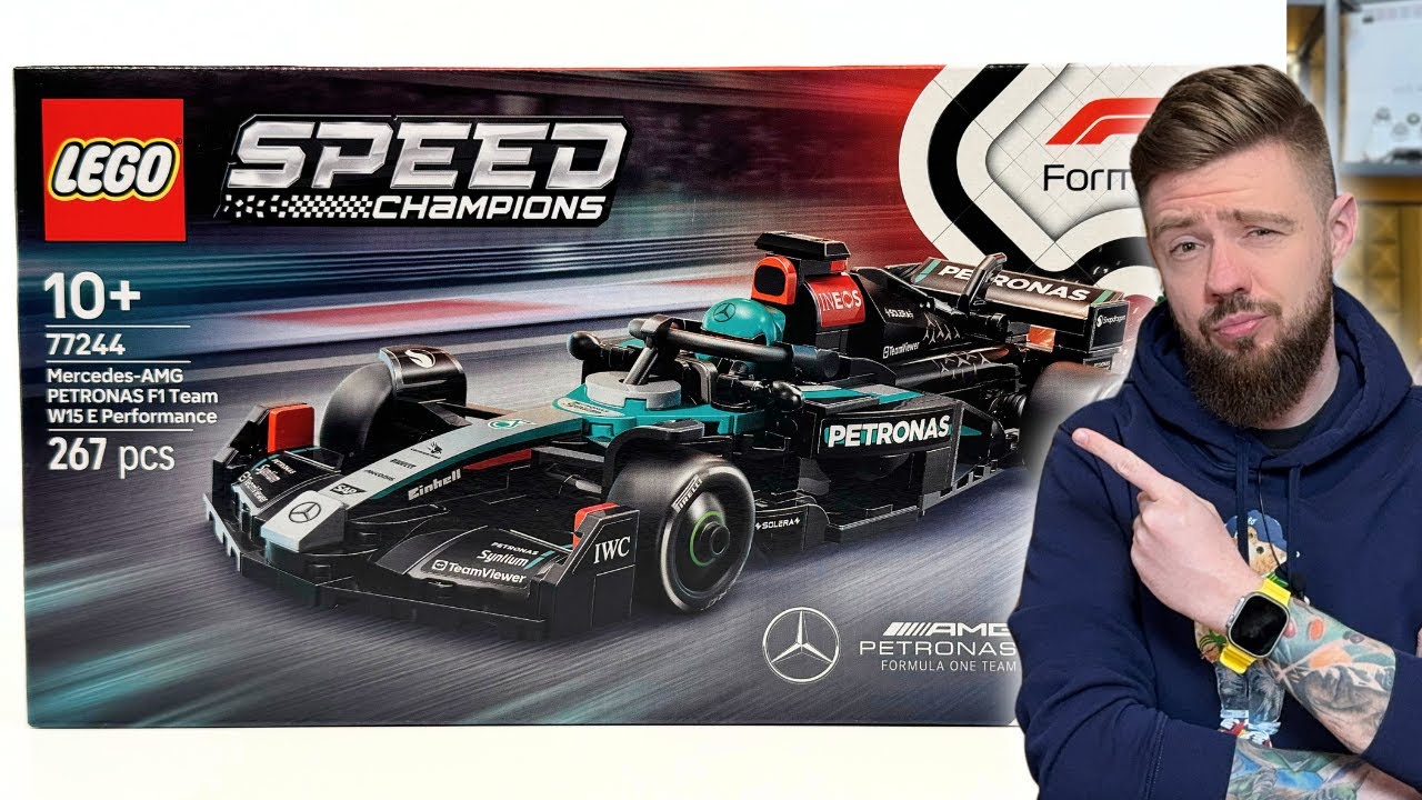 BOLID F1 MERCEDES-AMG W15 🏎️ LEGO SPEED CHAMPIONS 77244 RECENZJA