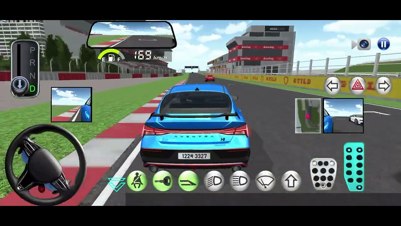 很守規矩地開車中01... #3ddrivingclass #3D駕駛課