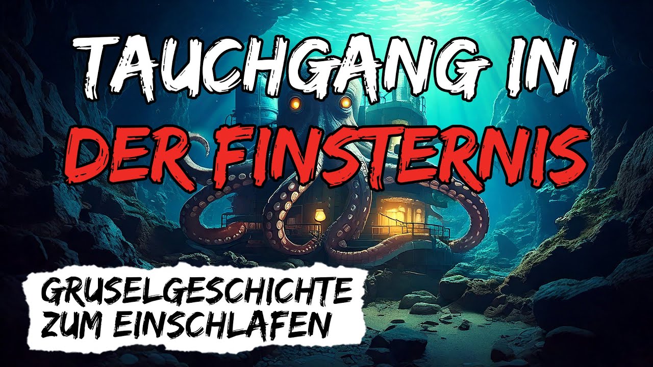 Tauchgang in der FinsternisㅣGruselgeschichten zum EinschlafenㅣUnd etwas... das erwacht ist