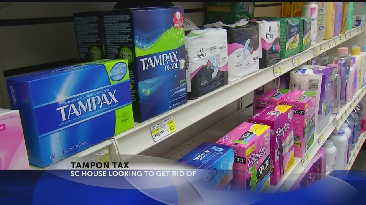 SC lawmakers to consider ending &lsquo;Tampon Tax&rsquo;