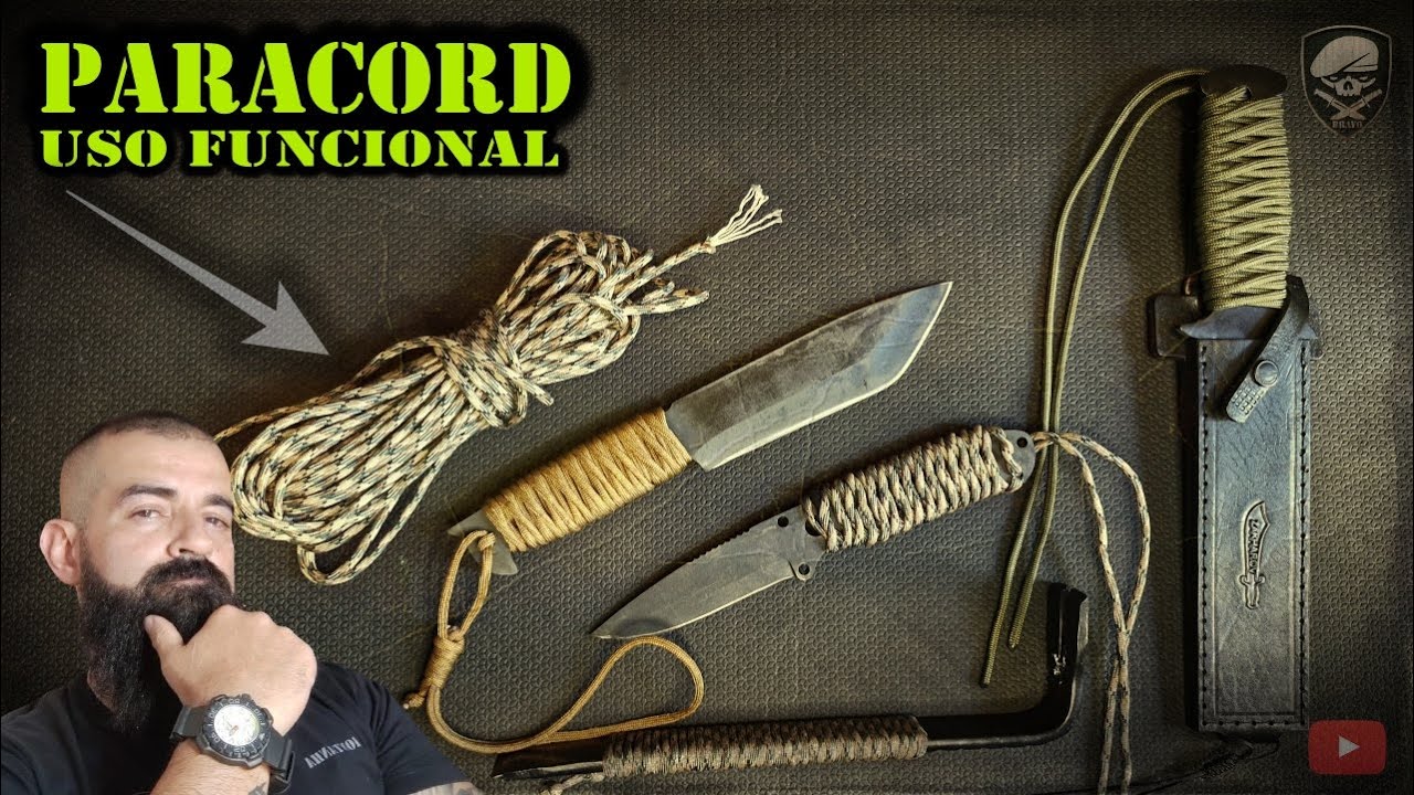 Paracord no Cabo da Faca - Como fazer