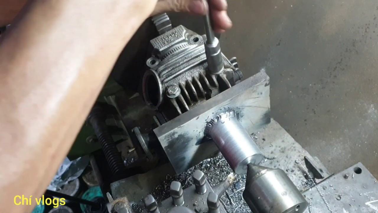 Chế gá móc lổ cốt cam đầu bò YAMAHA traurus