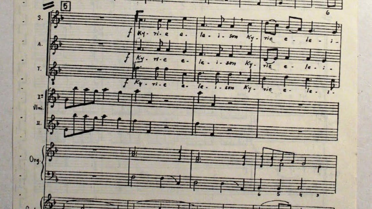 Domenico Zipoli (1688-1726) - Missa brevis in F (abbreviated score/performance)