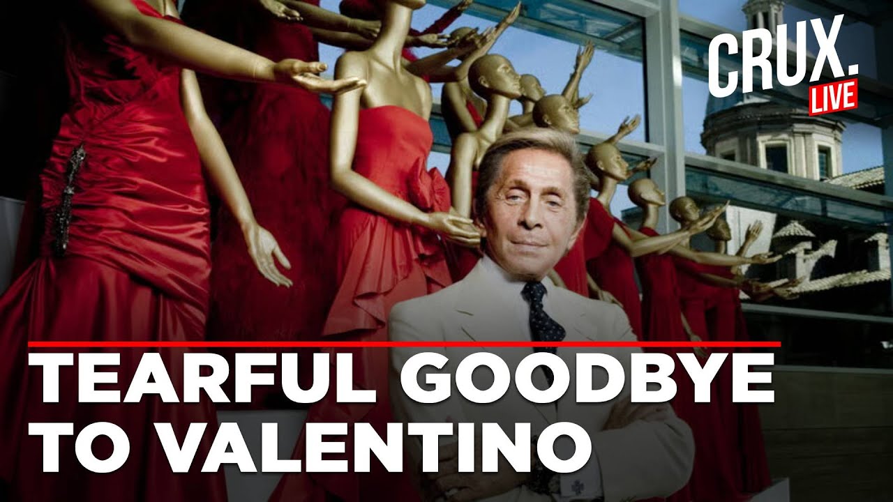 Valentino Funeral LIVE | Thousands Pay Their Respects To Legendary Italian Fashion Designer In Rome