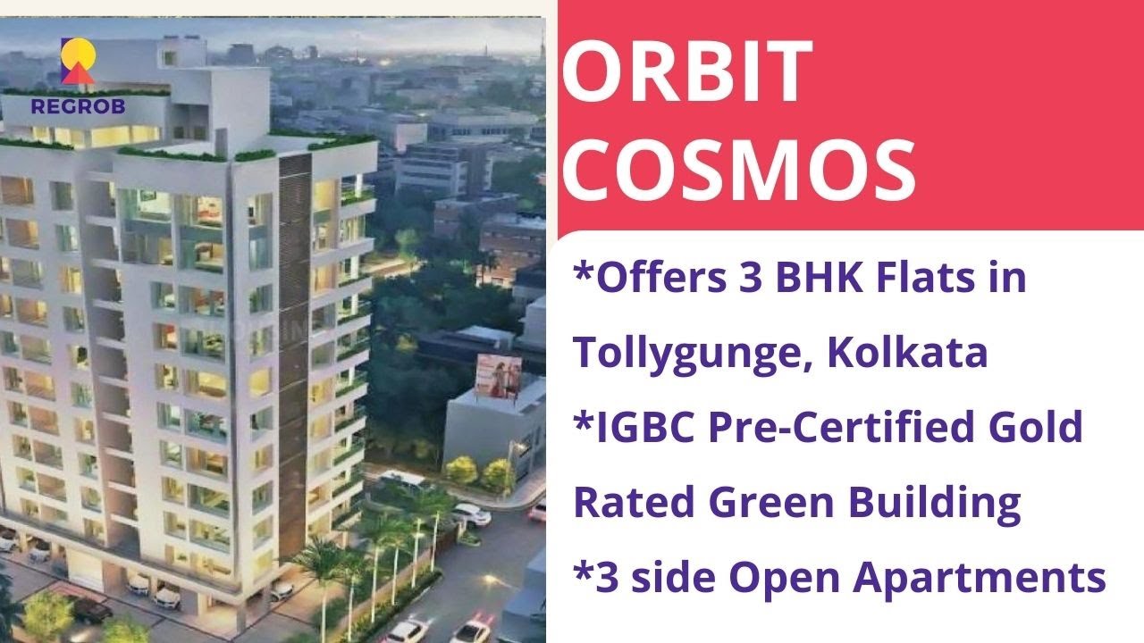 Orbit Cosmos Tolygunge Kolkata |☎️9513726815 |🏠3 BHK For Sale |💰₹ 83 Lac | Actual Video