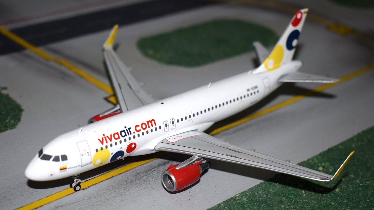 ¡UNBOXING! Viva Air Airbus a320 Gemini Jets escala 1:200