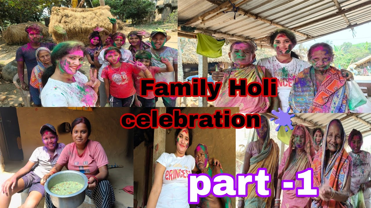 Holi celebration 🫟