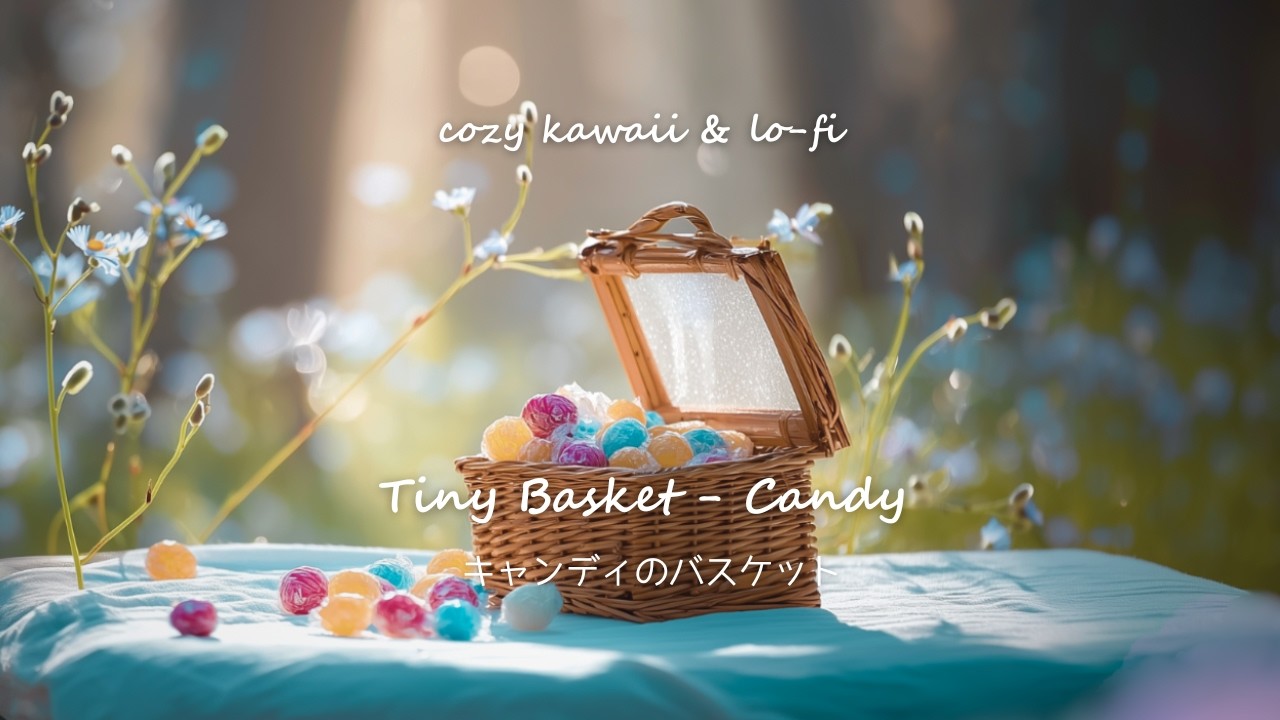 【リラックスチル】キャンディのバスケット - Candy in a Tiny Basket / cozy kawaii & lo-fi / 作業用BGM