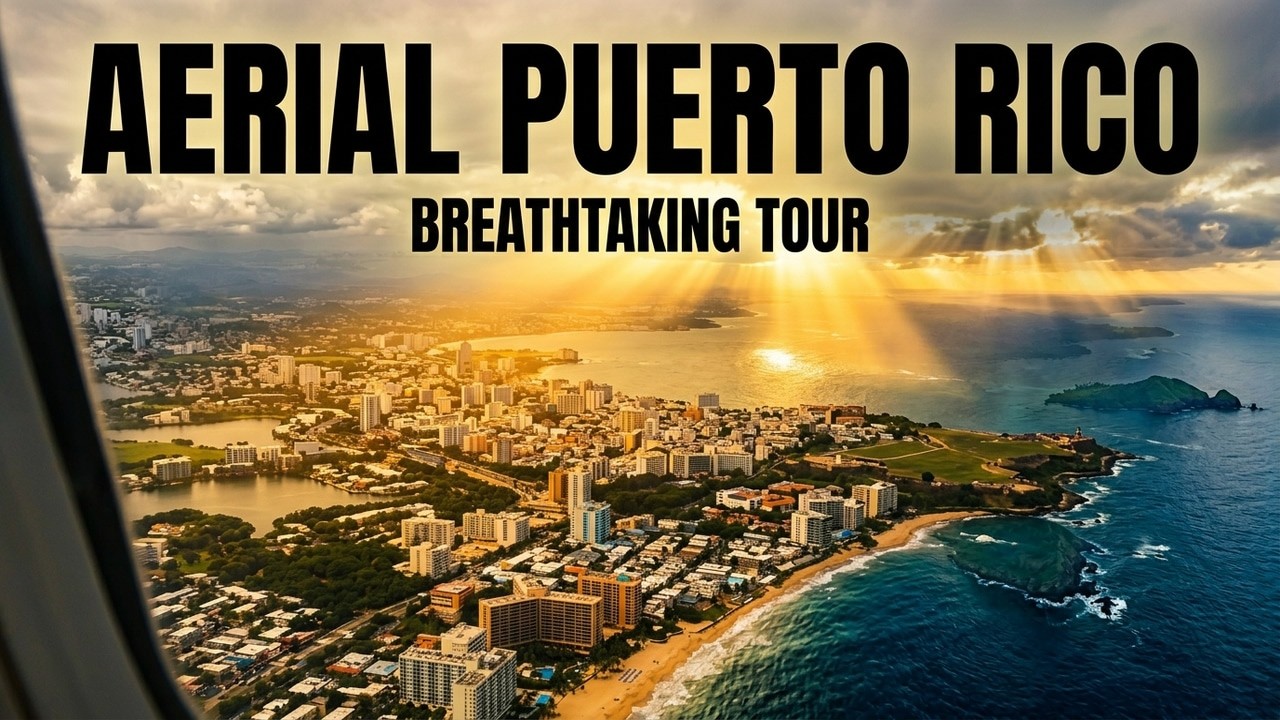 San Juan Pinones Departure | Aerial Tour
