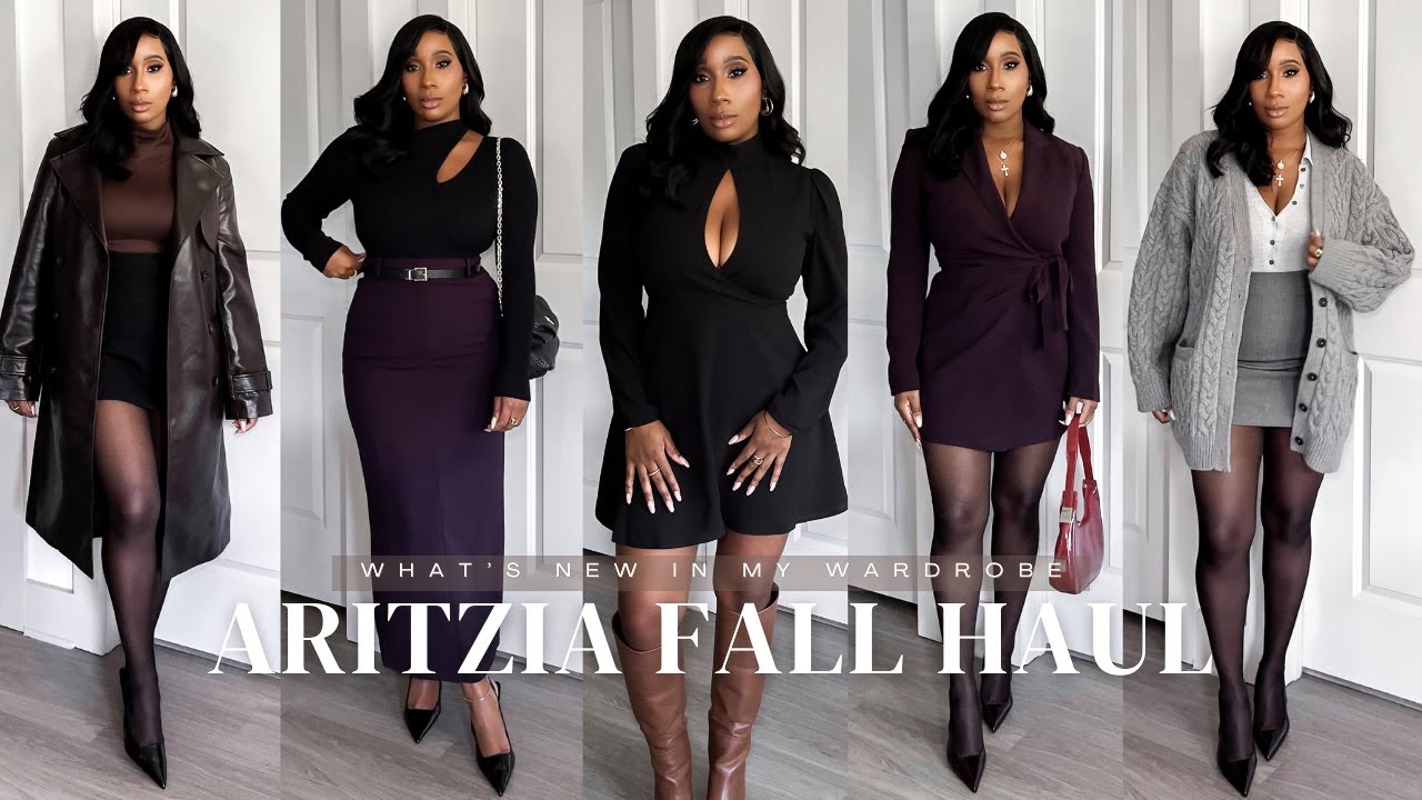NEW FALL STYLE TRENDS! ARITZIA TRY-ON AND HAUL!