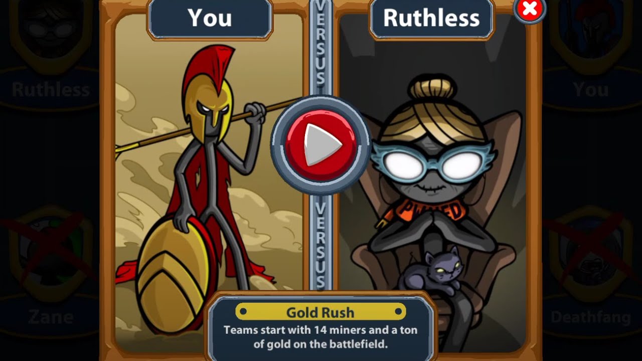 No Spells Beat Grandma!!!  Stick War Legacy.