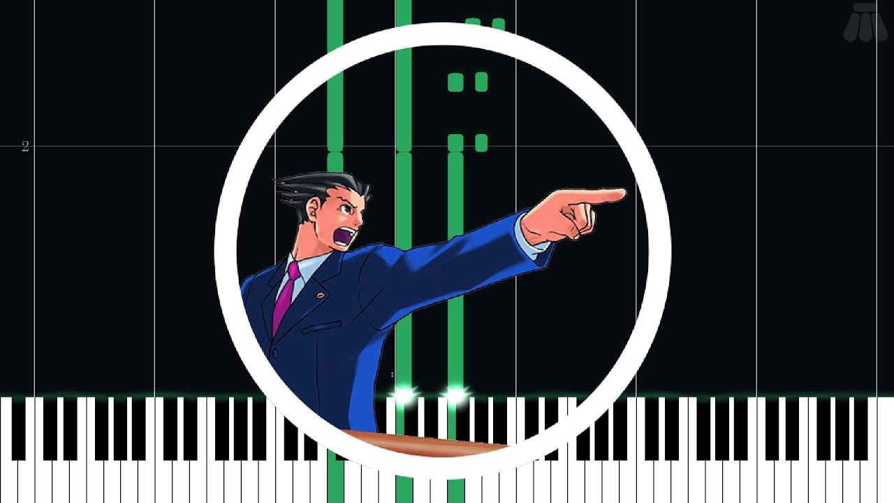 Hakari Mikagami ~ Goddess of Law - Gyakuten Kenji 2 - Easy Piano Tutorial