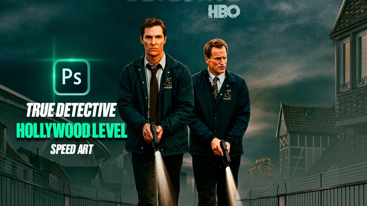 TRUE DETECTIVE - Photoshop Edit at Hollywood Level