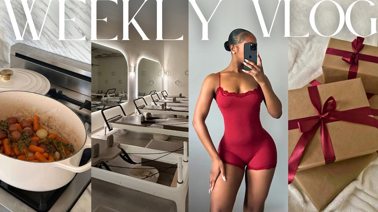 weekly vlog! adjusting to big changes + cozy winter days + vegetable soup + christmas gift shopping