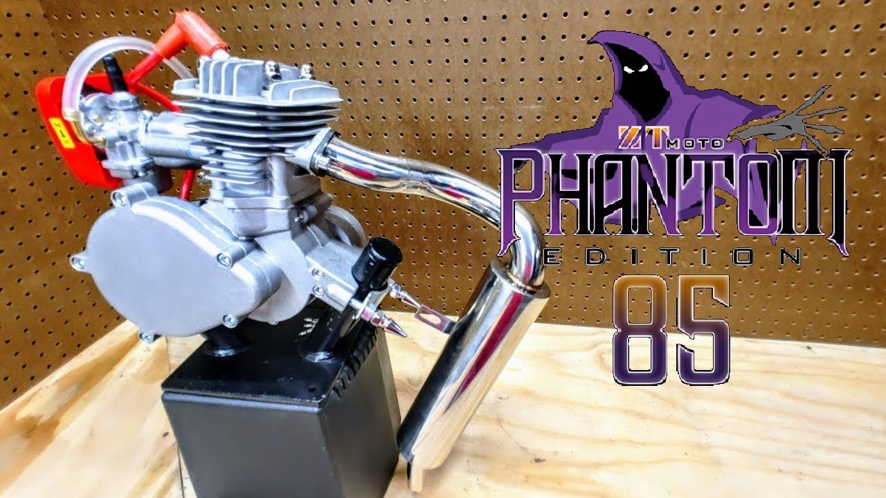 The Phantom 85 V1 by ZTMoto. The largest bike engine on the market! First look and tear down