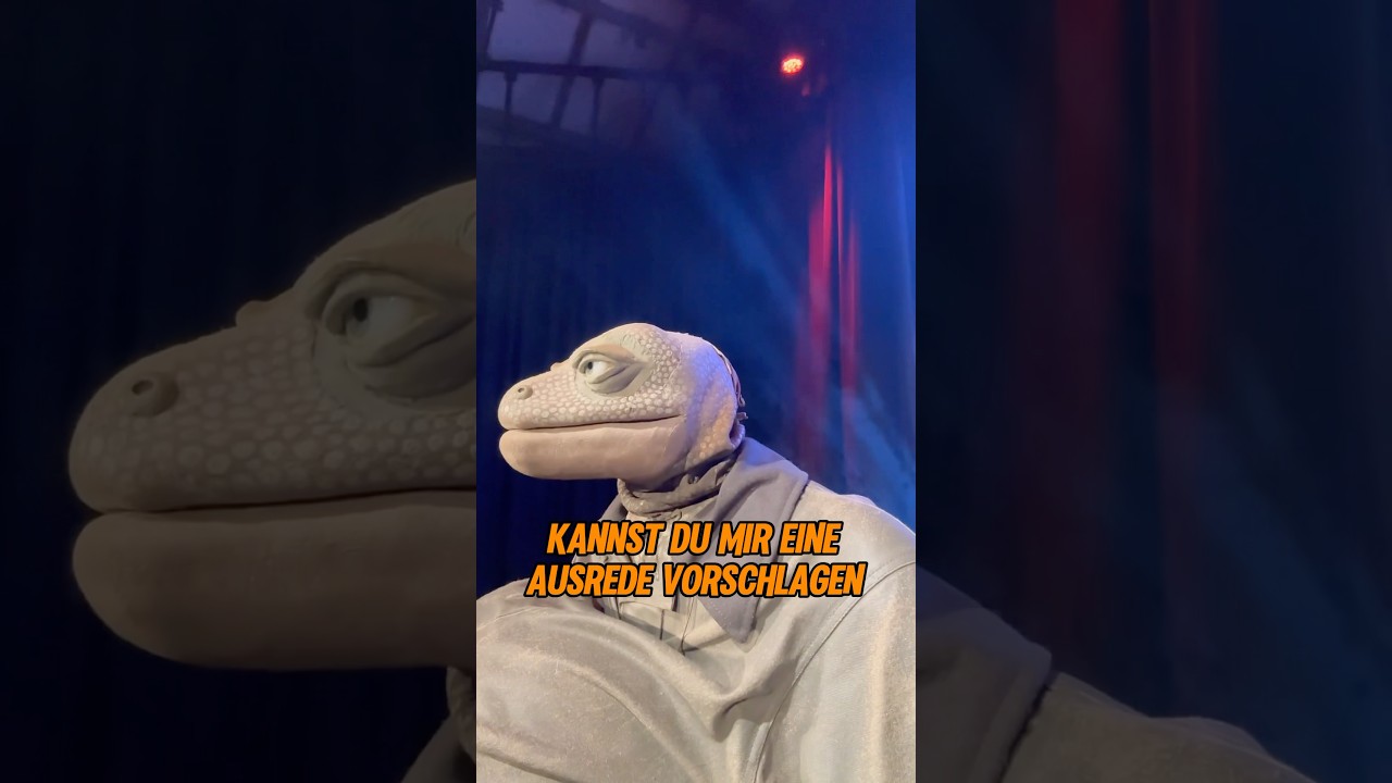 Die Echse konsultieren kann Leben retten. #dieechse #impro #comedy