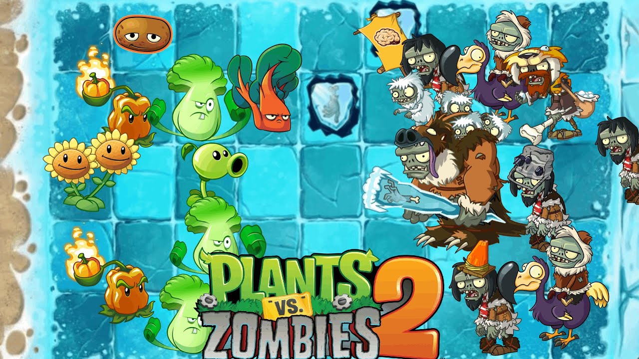 ВКАЧАЛ БОНК ЧОЙ ДО 5 LVL🥬  PvZ 2 🥦 Растения против зомби 2 🥒 часть 14