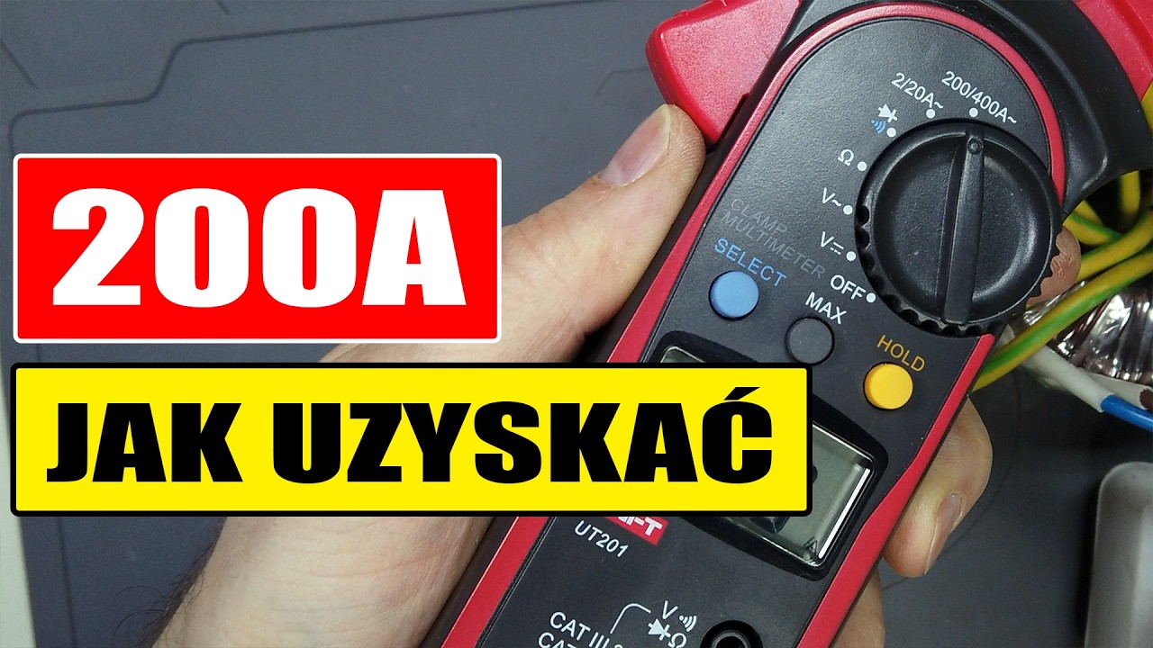 Prosty spos&oacute;b na ponad 200A w domowych warunkach.
