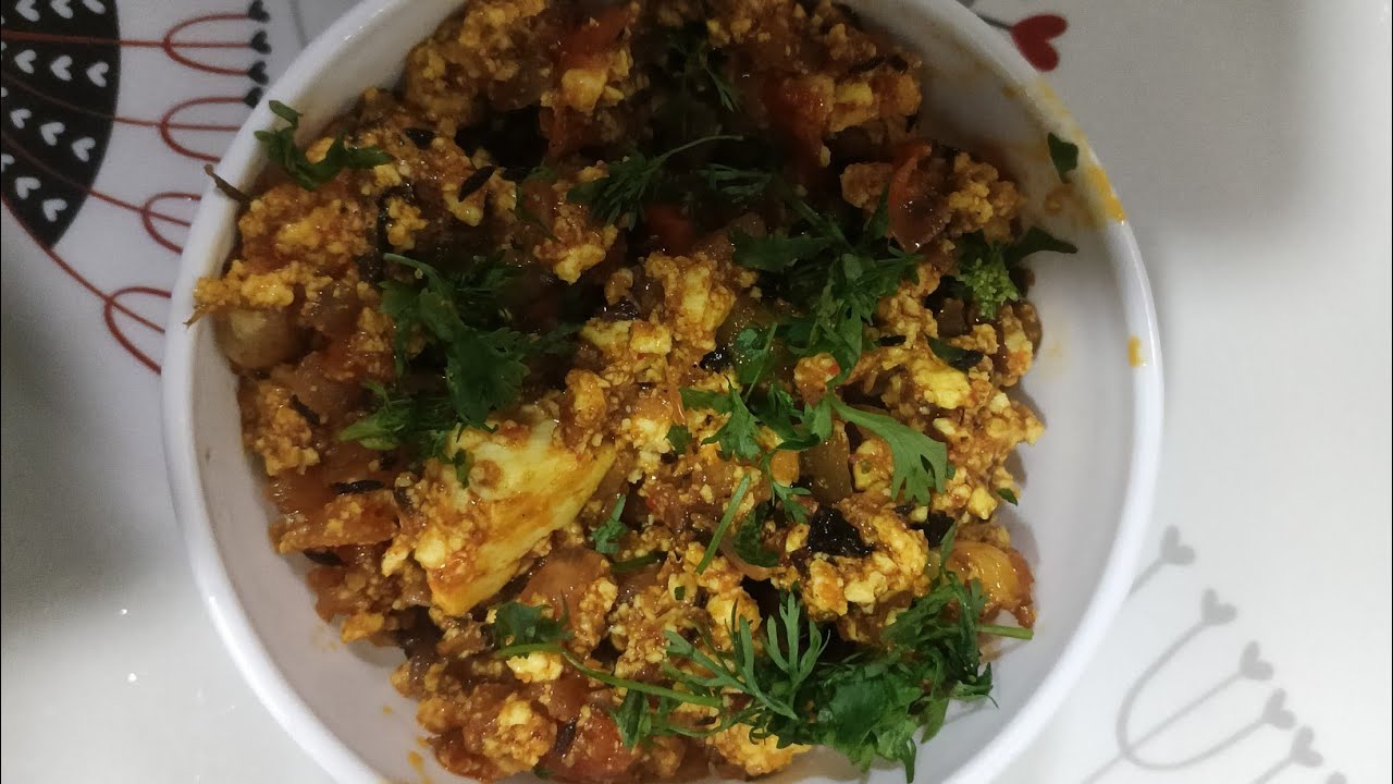 Paneer bhujari special dhaba style #पनीर की भुर्जी #manju 