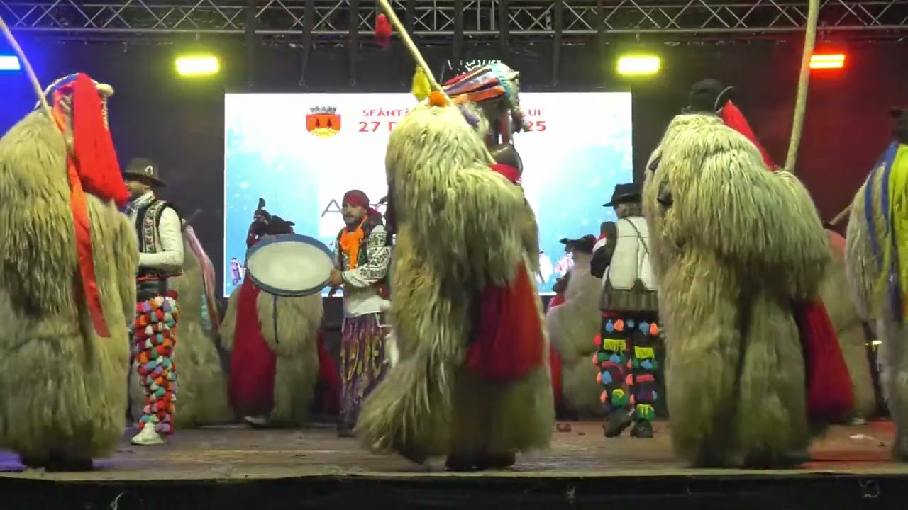 Urșii din Rotunda. Festivalul datinilor de iarnă din Fălticeni