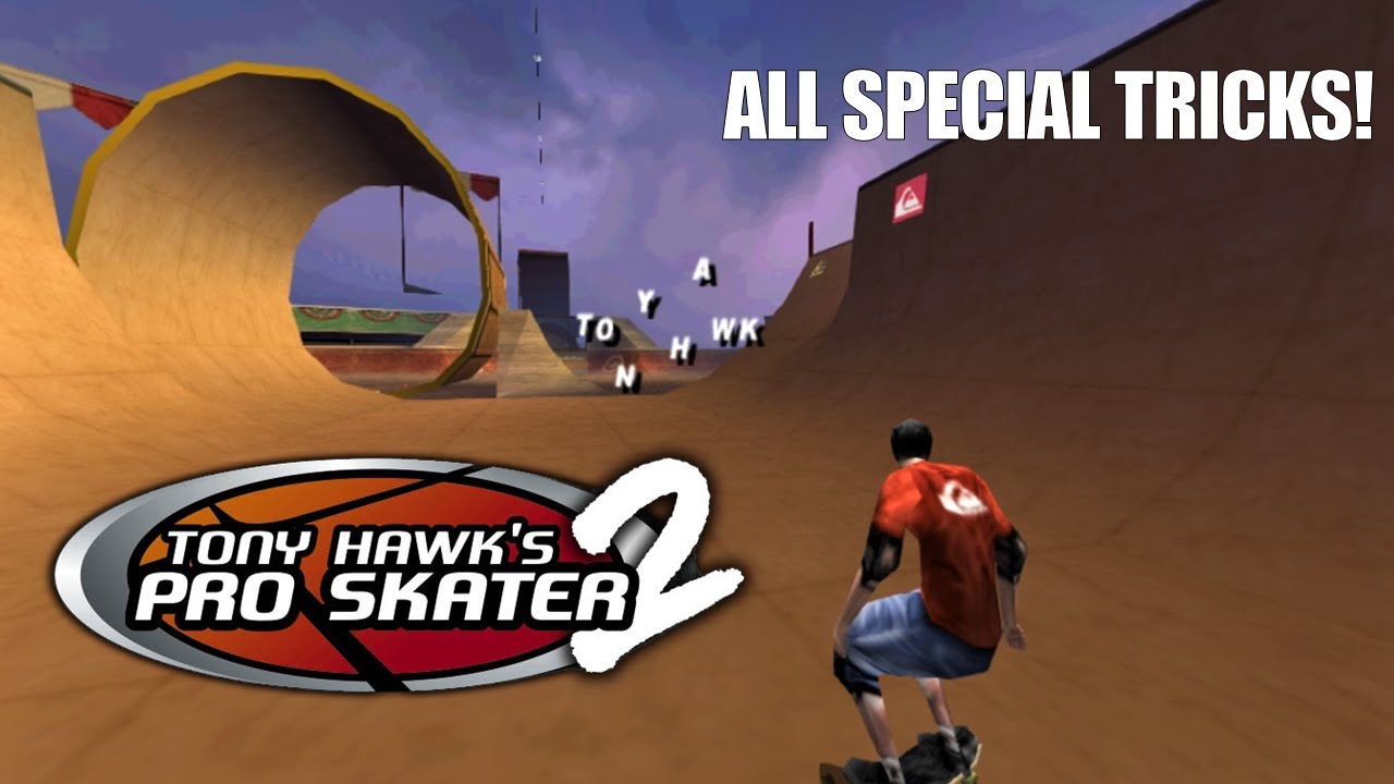 Tony Hawk’s Pro Skater 2: ALL SPECIAL TRICKS!
