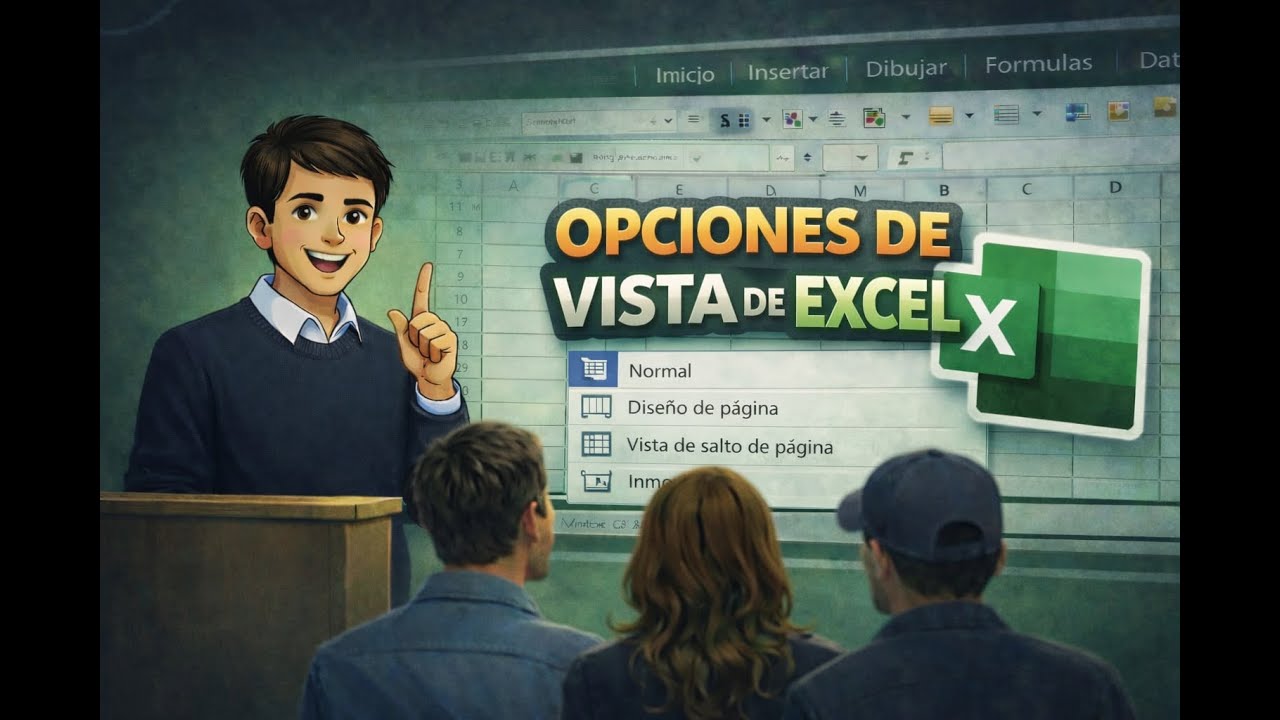 Curso de Excel Básico - Cap 2, Opciones de Vista en Excel | Aprende a Usarlas de Forma Eficaz