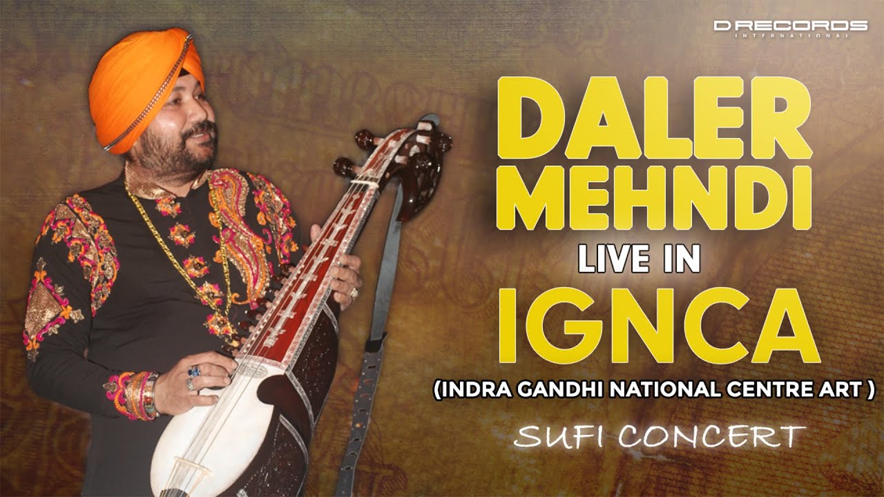 Daler Mehndi LIVE at IGNCA | An Unforgettable Sufi Musical Night !