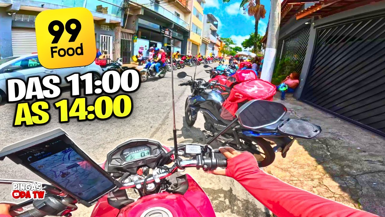 TESTEI O AGENDAMENTO DA 99Food PELA PRIMEIRA VEZ! 🤑🤩