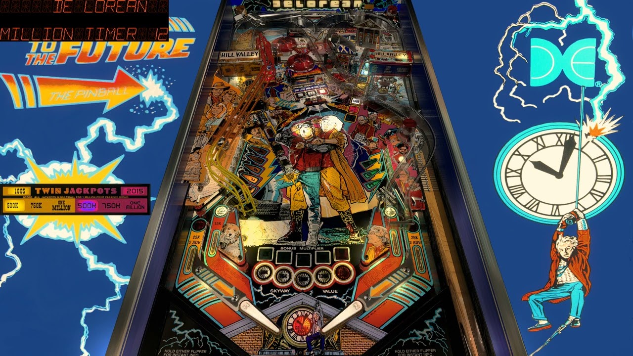 Back To The Future (Data East 1990) 1.0 by versins77 - Pinball VPX