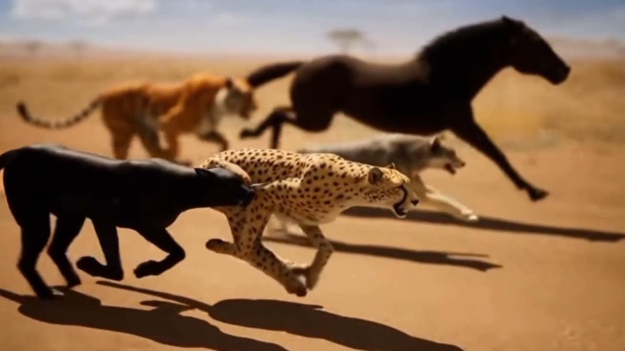 You Won’t Believe Who Wins This Animal Race 😱🐾