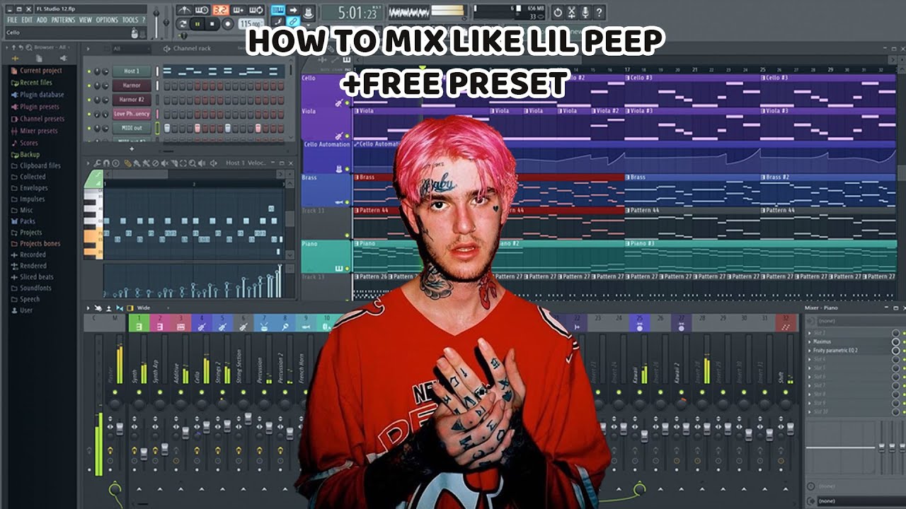HOW TO MIX LIKE LIL PEEP (+FREE PRESET)