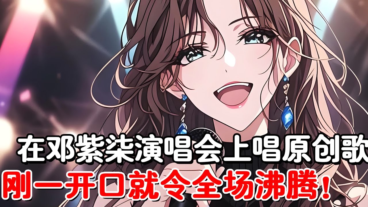 前世身为歌王的我，却在邓紫柒的演唱会上唱原创曲目，不料刚一开口就令全场沸腾！#小说推荐 #動漫 #二次元#漫画解说#一口气看全集