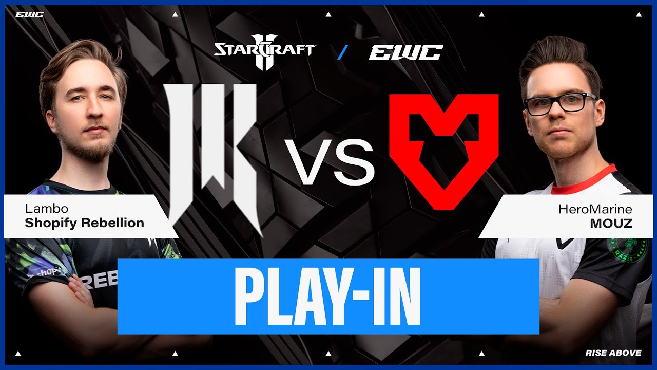 Lambo vs. HeRoMaRinE | StarCraft II at EWC 25 - Day 1 - Play-In