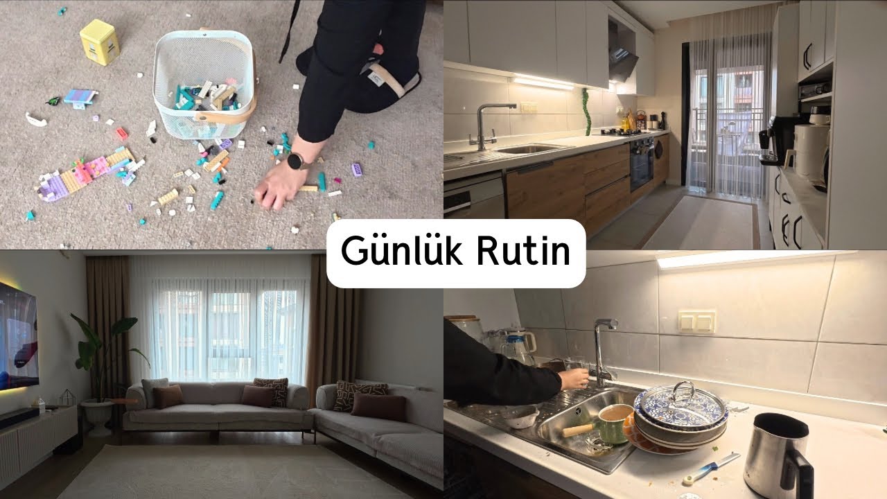 Temiz ve Düzenli Bir Hayat Rutini | Gerçek Bir Gün | Salonda Küçük Değişiklik | Sessiz Vlog 