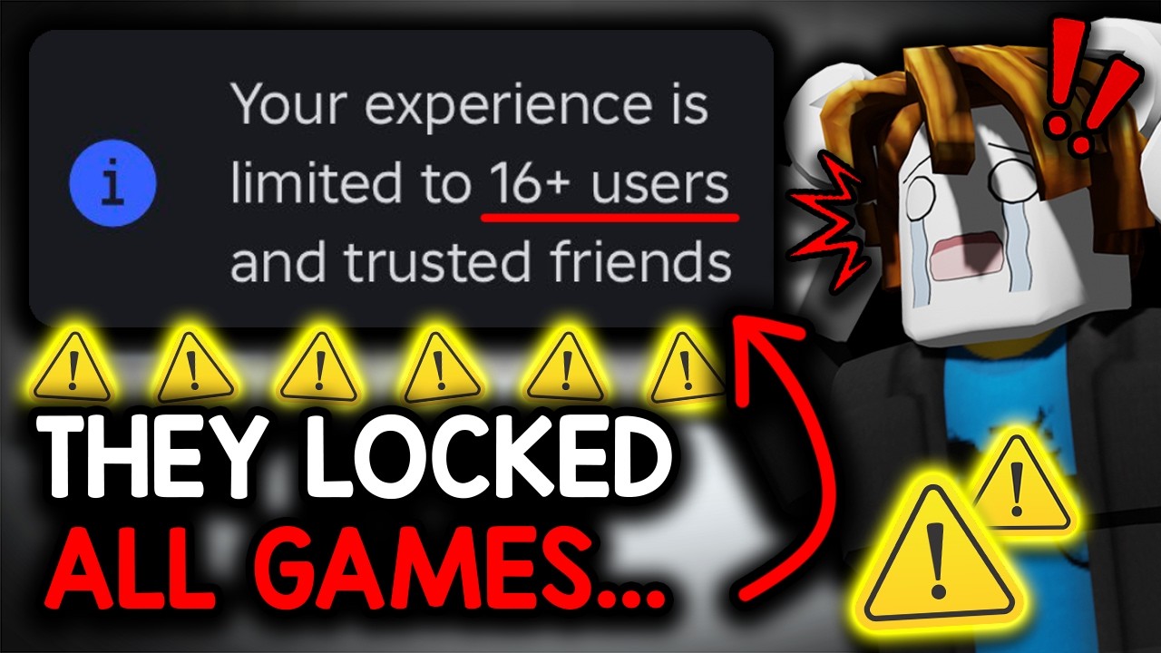 Roblox губит все игры... (возрастная верификация)
