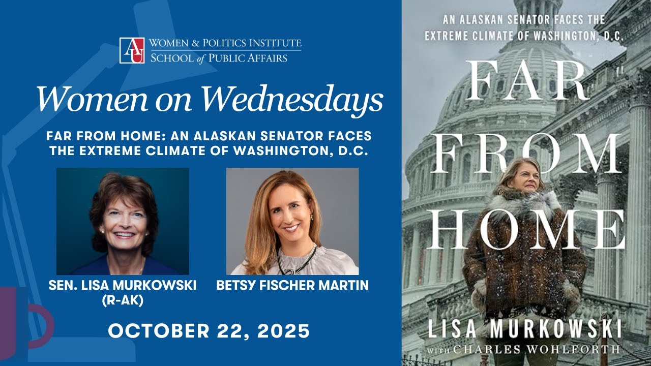 Women on Wednesdays: Betsy Fischer Martin & Senator Lisa Murkowski on 