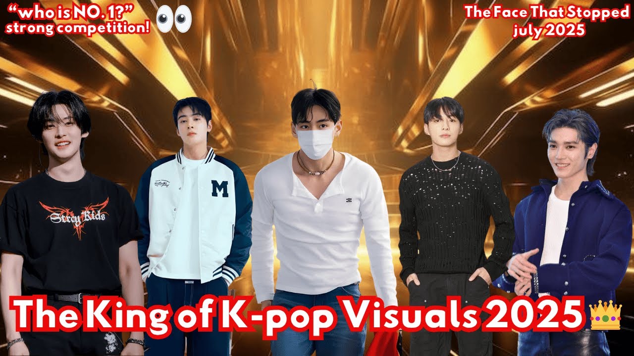 [Июль 2025] 10 визуальных образов K-Pop? Номер 1 заставит мир замолчать!