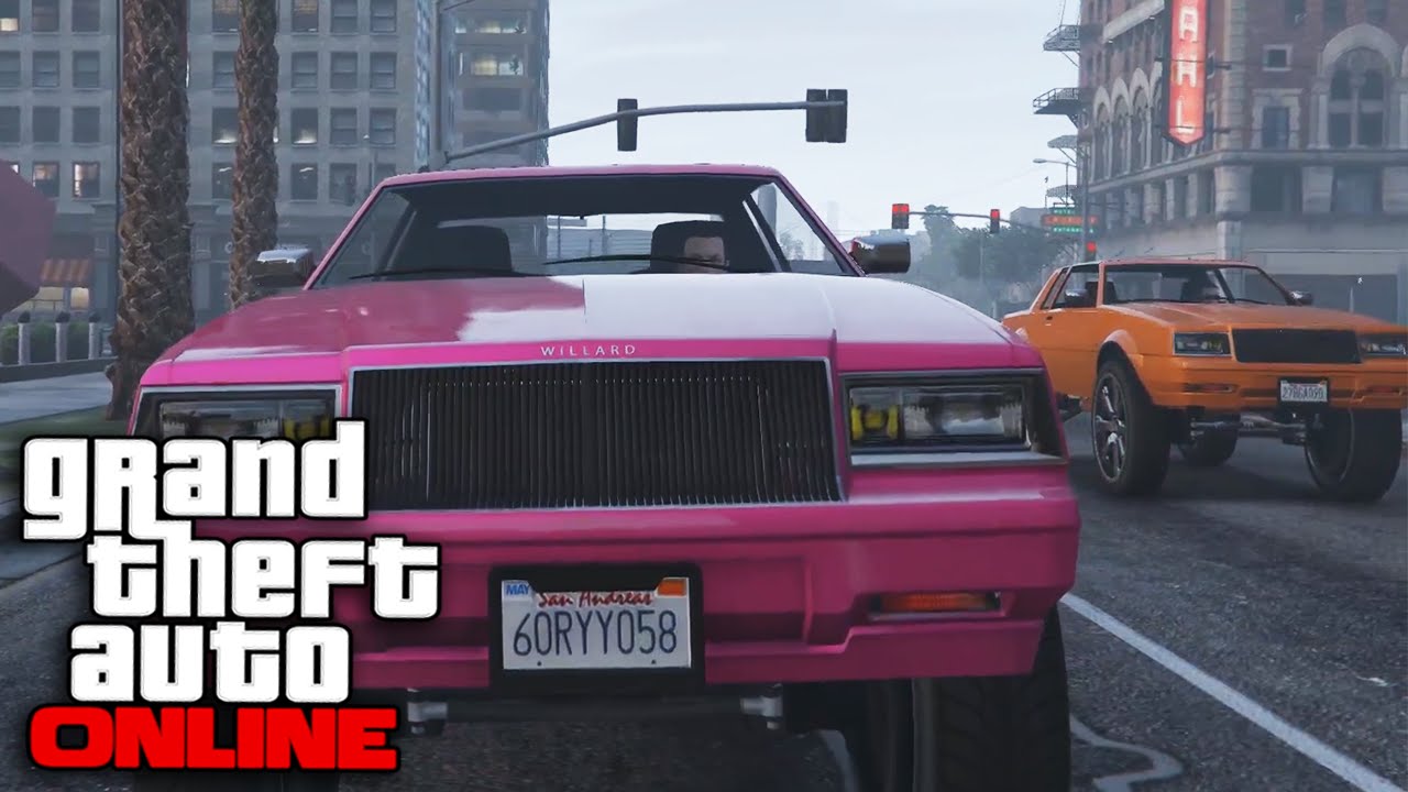 GTA Online #119 - Donk Race! (GTA Races)