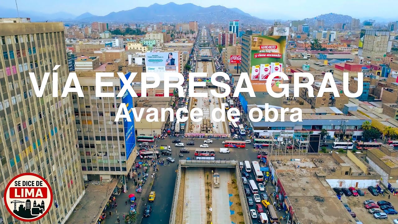 Vía Expresa Grau ya CASI LISTA - Conexión al TREN y AVANCE en estaciones del Metropolitano