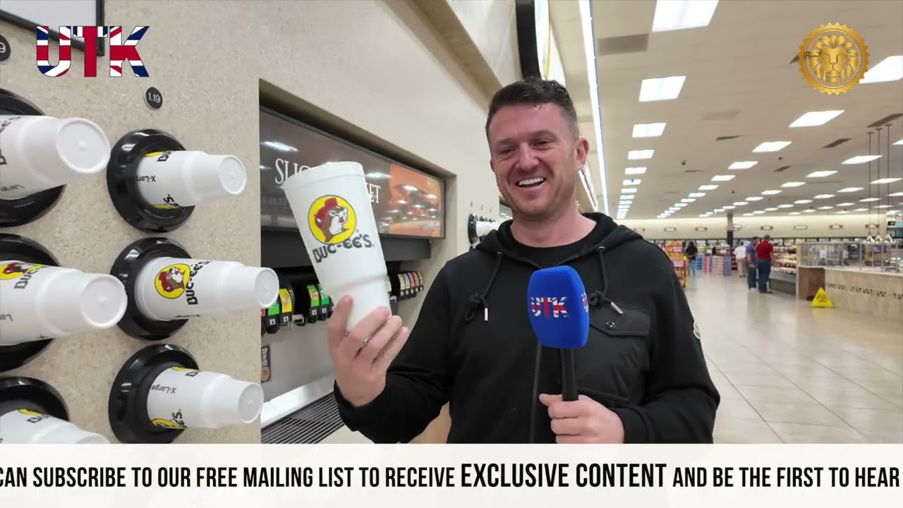 Culture Shock: Tommy Robinson Discovers the Scale of Texas at Buc-ee’s