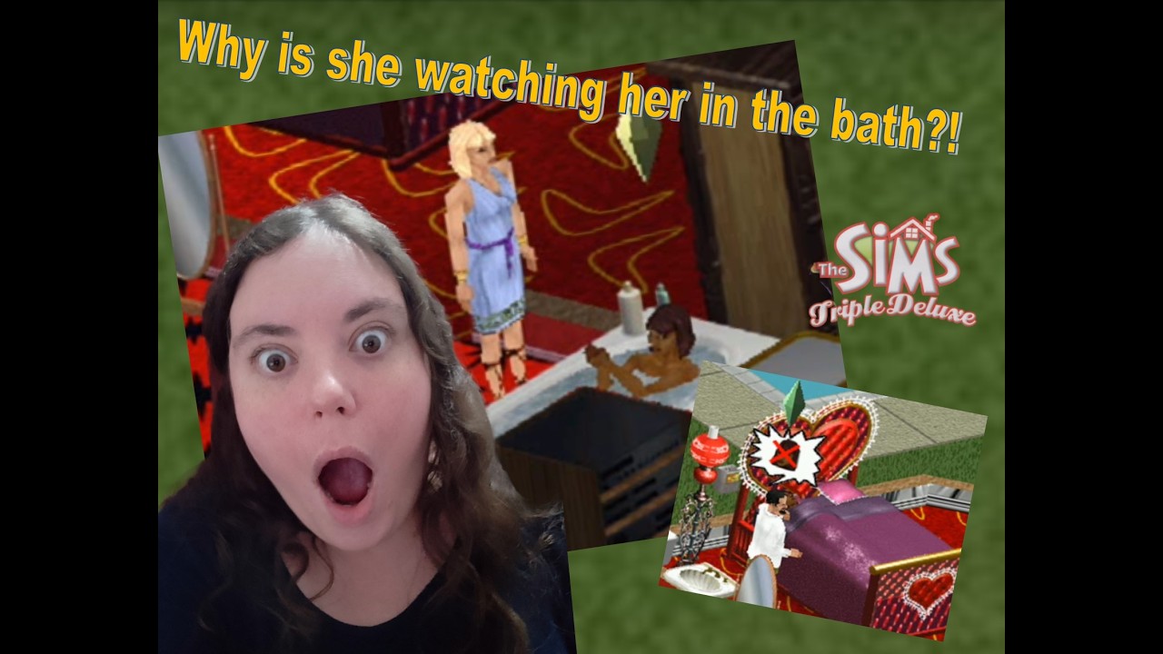 Get OUT of my bathroom!