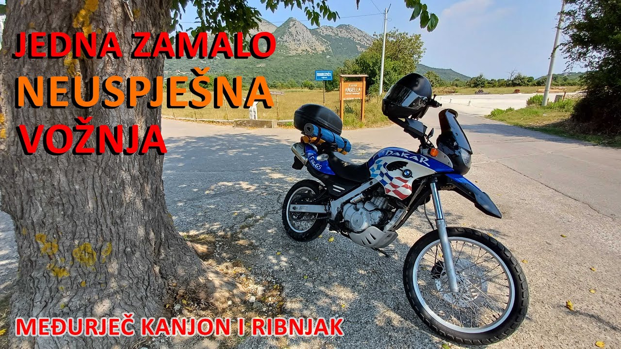 Jedna zamalo neuspješna vožnja - MEĐURJEČ I RIBNJAK
