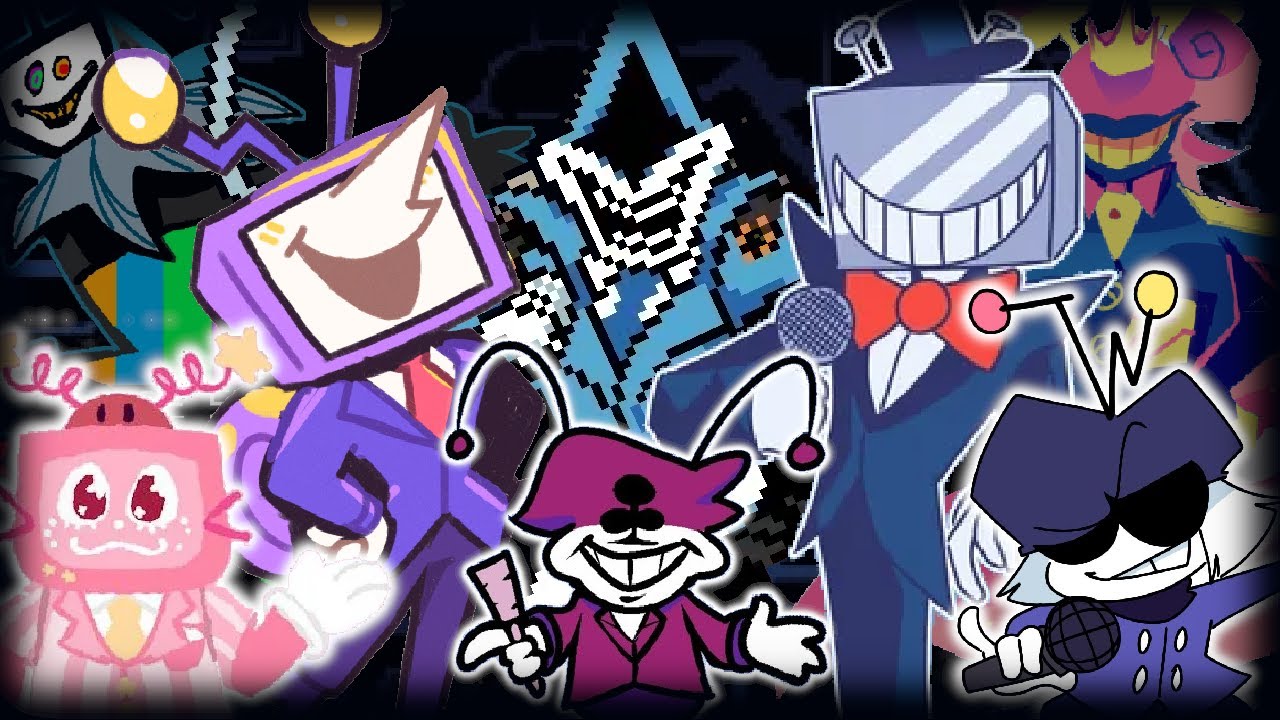 Deltarune Tenna/Mike Fan Designs but it's getting more and more accurate with each design