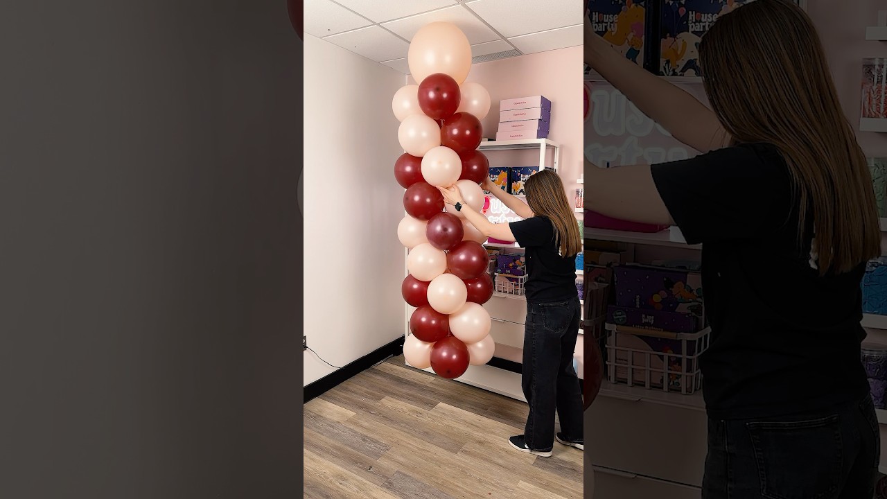 DIY Balloon Column&mdash;No Stand Needed!
