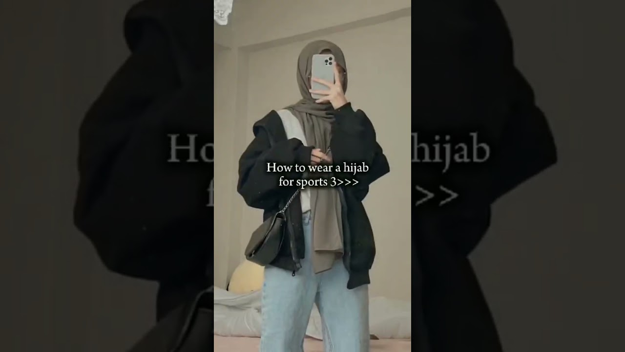 hijab style for Sports ✨🏀 #hijab #aesthetic #hijabtutorial  #trendingshorts #explore #subscribe