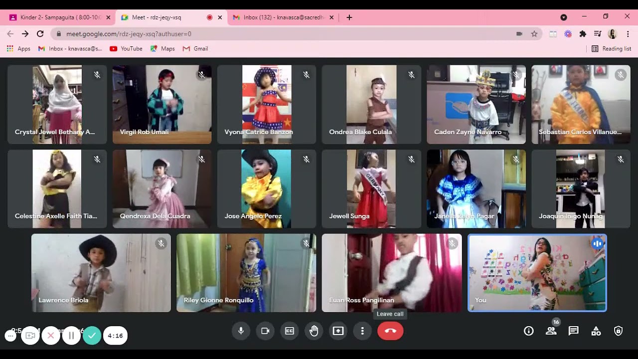 Kinder 2_ Sampaguita UN Hello to All the Children of the World