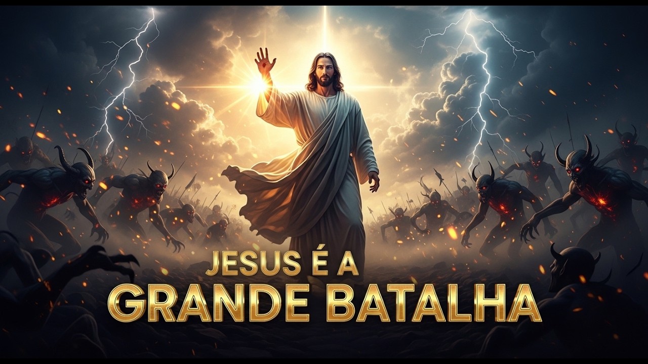 JESUS E A GRANDE BATALHA.